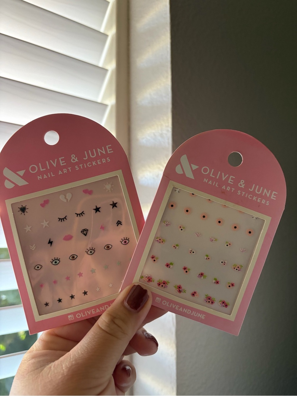 2 pack: Olive & June Nail Art Stickers - Nail Accessories